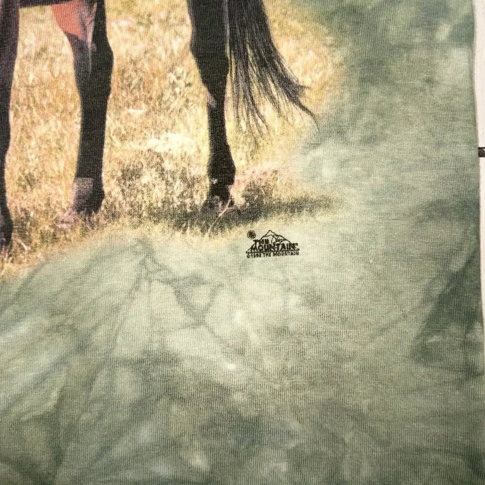 The Mountain Horse & Foal Tie Dye Graphic YOUTH Tee